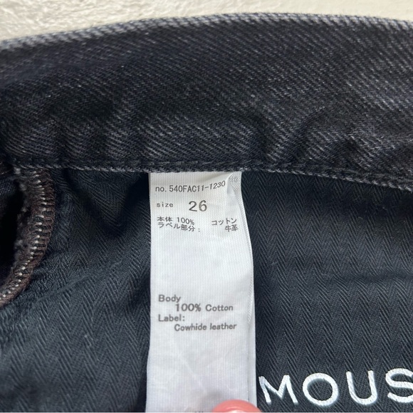 Moussy Vintage Straight Leg High Rise Denim - Picture 3 of 7